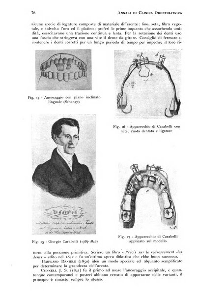 Annali di clinica odontoiatrica e dello Istituto superiore George Eastmann