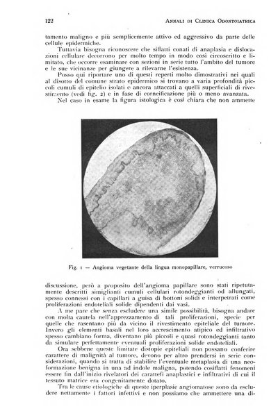 Annali di clinica odontoiatrica e dello Istituto superiore George Eastmann