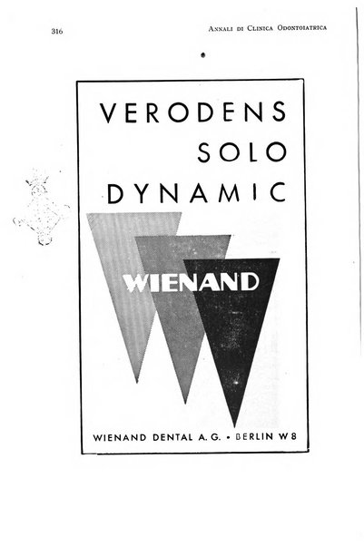 Annali di clinica odontoiatrica e dello Istituto superiore George Eastmann