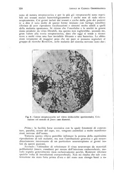 Annali di clinica odontoiatrica e dello Istituto superiore George Eastmann