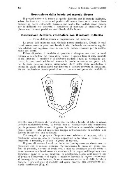 Annali di clinica odontoiatrica e dello Istituto superiore George Eastmann