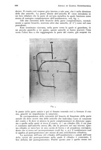 Annali di clinica odontoiatrica e dello Istituto superiore George Eastmann