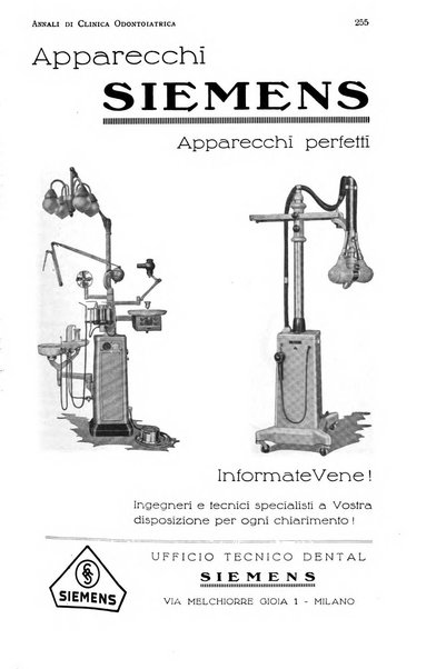 Annali di clinica odontoiatrica e dello Istituto superiore George Eastmann