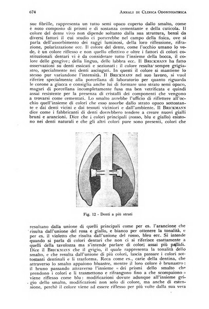 Annali di clinica odontoiatrica e dello Istituto superiore George Eastmann