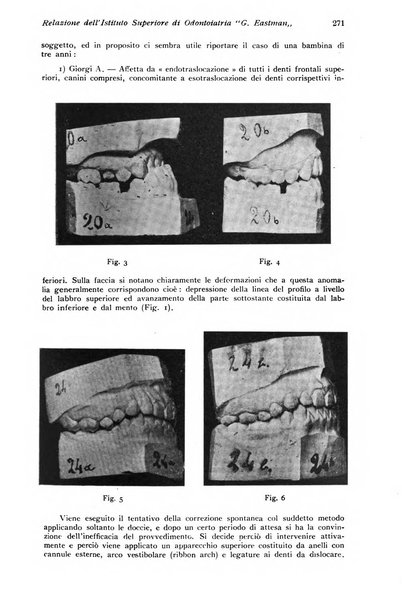 Annali di clinica odontoiatrica e dello Istituto superiore George Eastmann