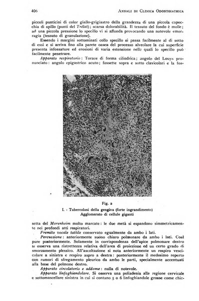 Annali di clinica odontoiatrica e dello Istituto superiore George Eastmann