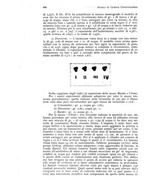 Annali di clinica odontoiatrica e dello Istituto superiore George Eastmann