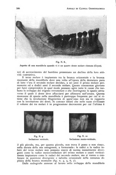 Annali di clinica odontoiatrica e dello Istituto superiore George Eastmann