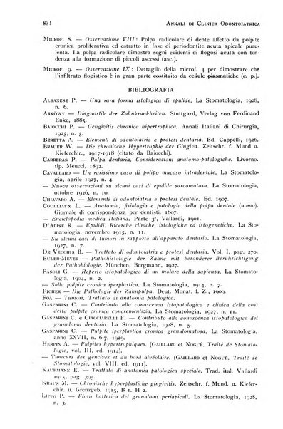 Annali di clinica odontoiatrica e dello Istituto superiore George Eastmann