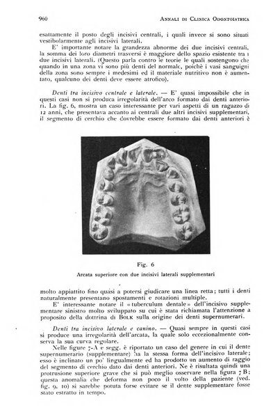 Annali di clinica odontoiatrica e dello Istituto superiore George Eastmann