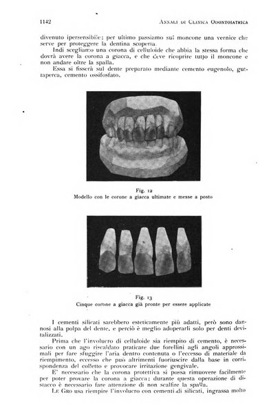 Annali di clinica odontoiatrica e dello Istituto superiore George Eastmann