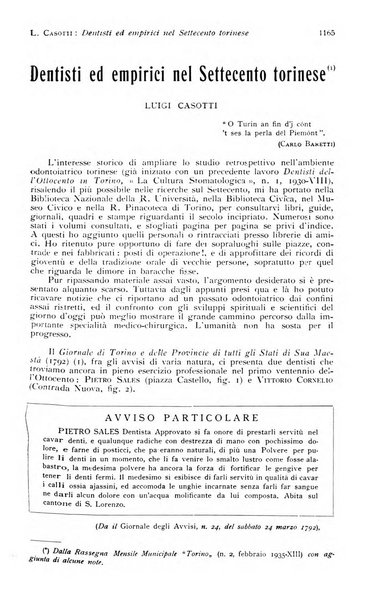 Annali di clinica odontoiatrica e dello Istituto superiore George Eastmann