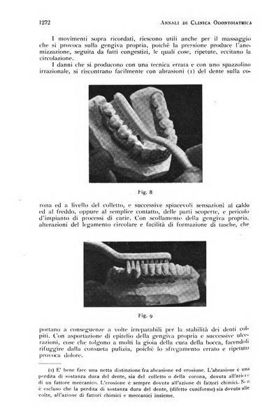 Annali di clinica odontoiatrica e dello Istituto superiore George Eastmann