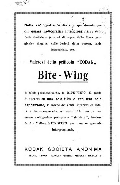 Annali di clinica odontoiatrica e dello Istituto superiore George Eastmann