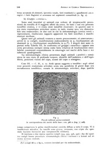 Annali di clinica odontoiatrica e dello Istituto superiore George Eastmann