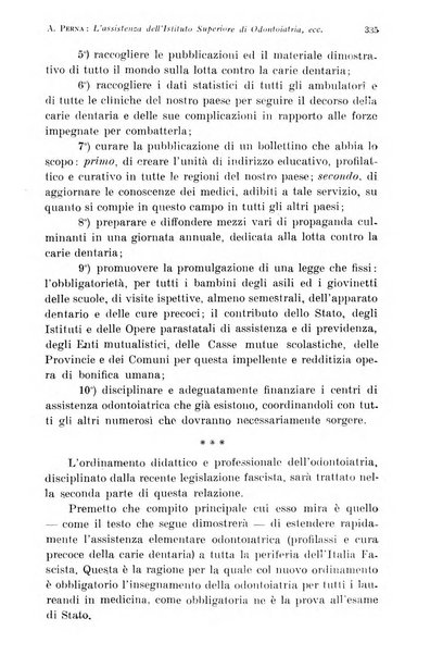 Annali di clinica odontoiatrica e dello Istituto superiore George Eastmann