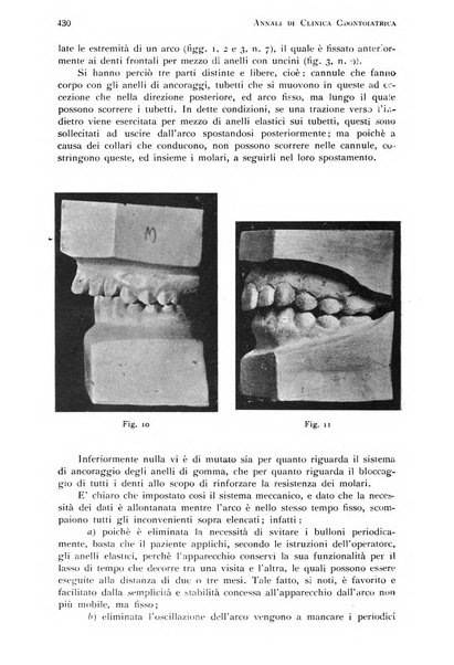 Annali di clinica odontoiatrica e dello Istituto superiore George Eastmann