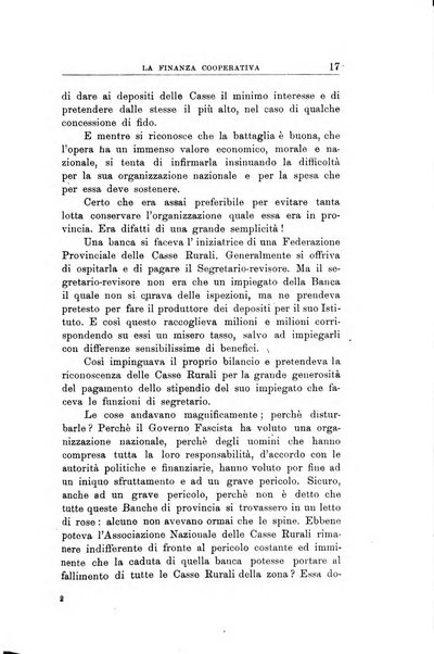 La finanza cooperativa rassegna mensile [della] Associazione nazionale fra Casse rurali, agrarie ed enti ausiliarii