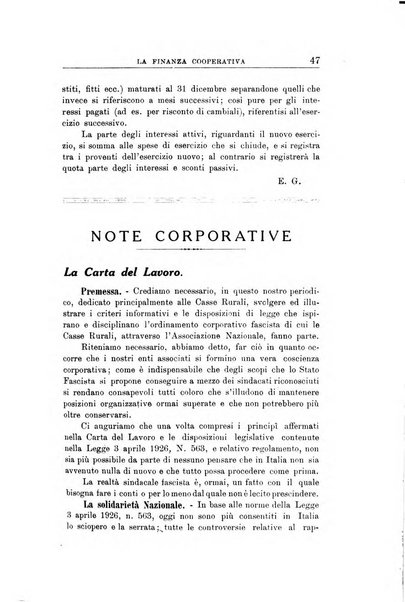 La finanza cooperativa rassegna mensile [della] Associazione nazionale fra Casse rurali, agrarie ed enti ausiliarii