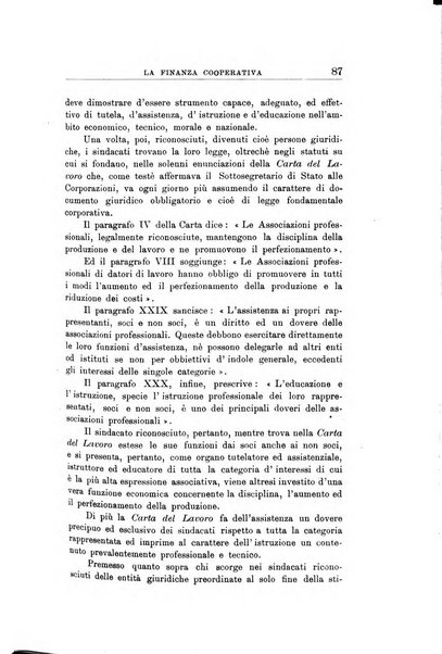 La finanza cooperativa rassegna mensile [della] Associazione nazionale fra Casse rurali, agrarie ed enti ausiliarii