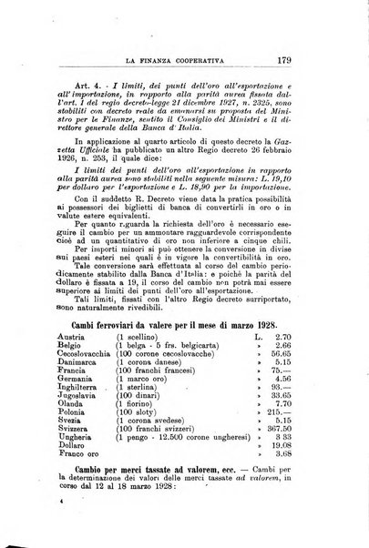 La finanza cooperativa rassegna mensile [della] Associazione nazionale fra Casse rurali, agrarie ed enti ausiliarii