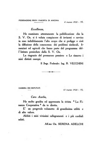 La finanza cooperativa rassegna mensile [della] Associazione nazionale fra Casse rurali, agrarie ed enti ausiliarii