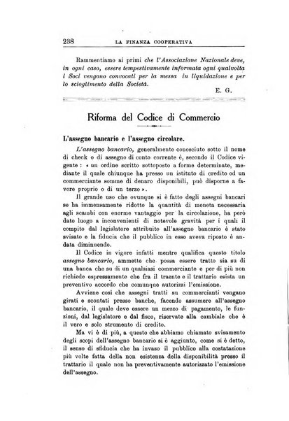 La finanza cooperativa rassegna mensile [della] Associazione nazionale fra Casse rurali, agrarie ed enti ausiliarii