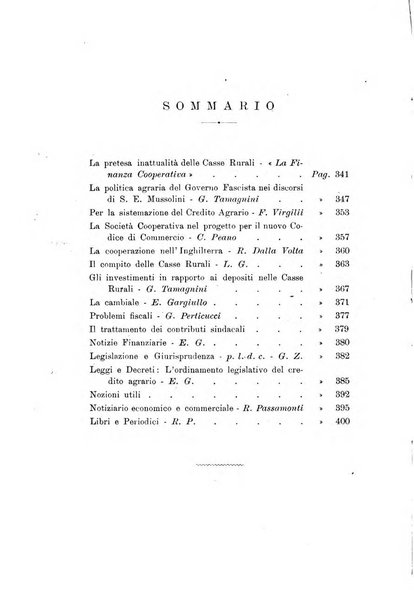 La finanza cooperativa rassegna mensile [della] Associazione nazionale fra Casse rurali, agrarie ed enti ausiliarii