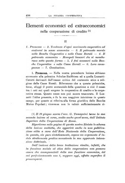 La finanza cooperativa rassegna mensile [della] Associazione nazionale fra Casse rurali, agrarie ed enti ausiliarii