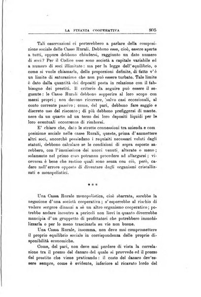 La finanza cooperativa rassegna mensile [della] Associazione nazionale fra Casse rurali, agrarie ed enti ausiliarii