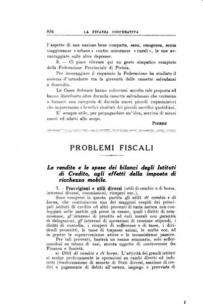 La finanza cooperativa rassegna mensile [della] Associazione nazionale fra Casse rurali, agrarie ed enti ausiliarii