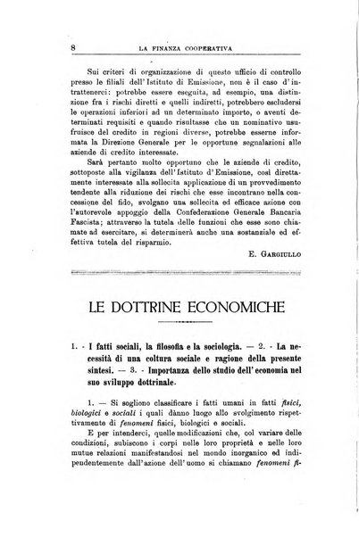 La finanza cooperativa rassegna mensile [della] Associazione nazionale fra Casse rurali, agrarie ed enti ausiliarii