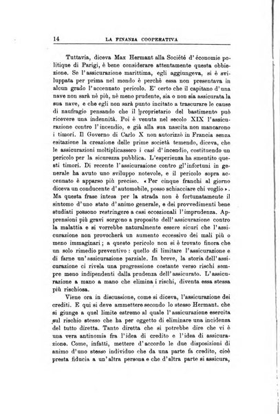 La finanza cooperativa rassegna mensile [della] Associazione nazionale fra Casse rurali, agrarie ed enti ausiliarii