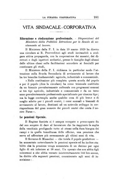 La finanza cooperativa rassegna mensile [della] Associazione nazionale fra Casse rurali, agrarie ed enti ausiliarii