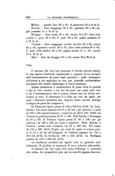 La finanza cooperativa rassegna mensile [della] Associazione nazionale fra Casse rurali, agrarie ed enti ausiliarii