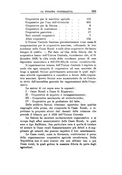 La finanza cooperativa rassegna mensile [della] Associazione nazionale fra Casse rurali, agrarie ed enti ausiliarii