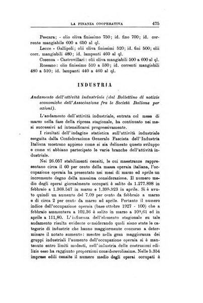 La finanza cooperativa rassegna mensile [della] Associazione nazionale fra Casse rurali, agrarie ed enti ausiliarii