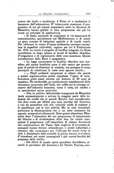 La finanza cooperativa rassegna mensile [della] Associazione nazionale fra Casse rurali, agrarie ed enti ausiliarii