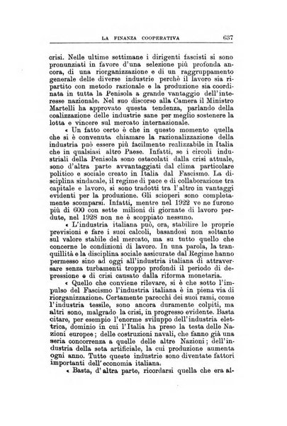 La finanza cooperativa rassegna mensile [della] Associazione nazionale fra Casse rurali, agrarie ed enti ausiliarii