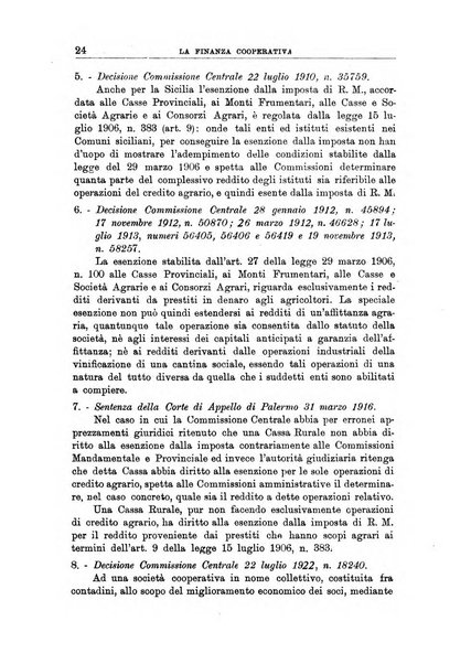 La finanza cooperativa rassegna mensile [della] Associazione nazionale fra Casse rurali, agrarie ed enti ausiliarii