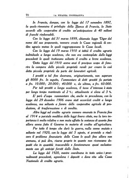 La finanza cooperativa rassegna mensile [della] Associazione nazionale fra Casse rurali, agrarie ed enti ausiliarii