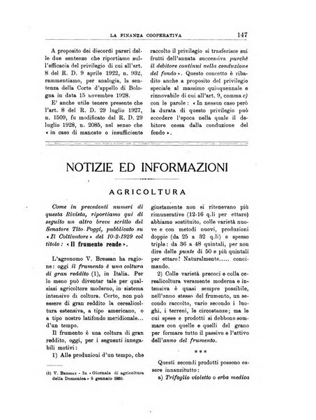 La finanza cooperativa rassegna mensile [della] Associazione nazionale fra Casse rurali, agrarie ed enti ausiliarii