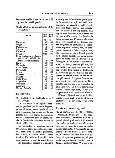 La finanza cooperativa rassegna mensile [della] Associazione nazionale fra Casse rurali, agrarie ed enti ausiliarii