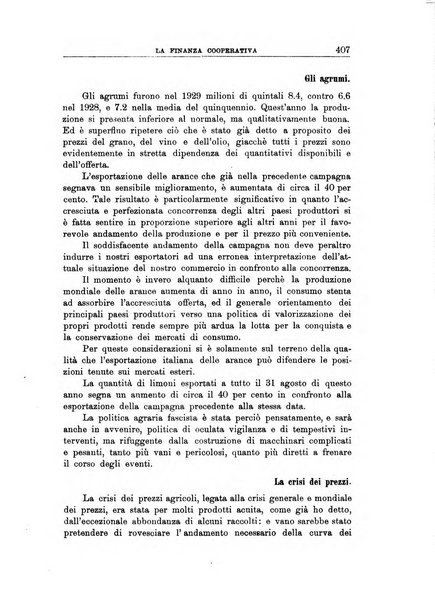 La finanza cooperativa rassegna mensile [della] Associazione nazionale fra Casse rurali, agrarie ed enti ausiliarii