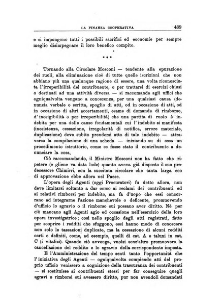 La finanza cooperativa rassegna mensile [della] Associazione nazionale fra Casse rurali, agrarie ed enti ausiliarii