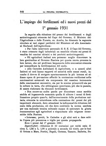 La finanza cooperativa rassegna mensile [della] Associazione nazionale fra Casse rurali, agrarie ed enti ausiliarii