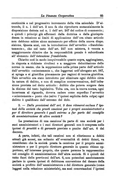 La finanza cooperativa rassegna mensile [della] Associazione nazionale fra Casse rurali, agrarie ed enti ausiliarii