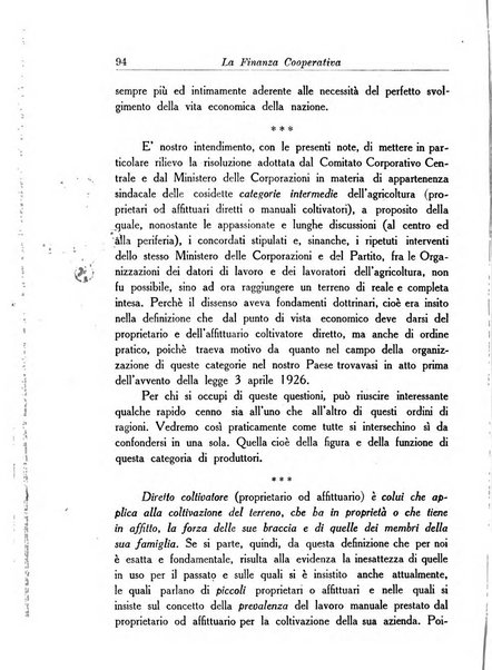 La finanza cooperativa rassegna mensile [della] Associazione nazionale fra Casse rurali, agrarie ed enti ausiliarii