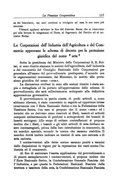 La finanza cooperativa rassegna mensile [della] Associazione nazionale fra Casse rurali, agrarie ed enti ausiliarii