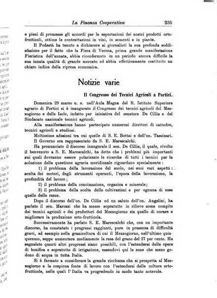 La finanza cooperativa rassegna mensile [della] Associazione nazionale fra Casse rurali, agrarie ed enti ausiliarii